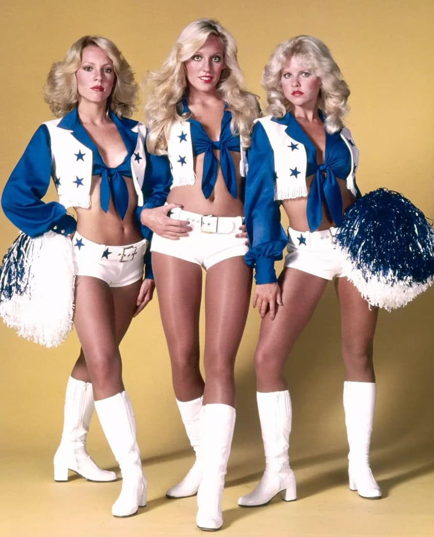 25 All-American Pics of Dallas Cowboys Cheerleaders Through the Years